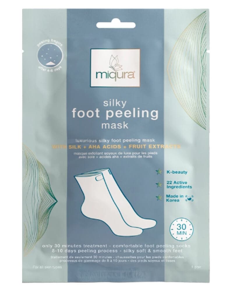 Miqura Silky Foot Peeling Mask 1 stk.