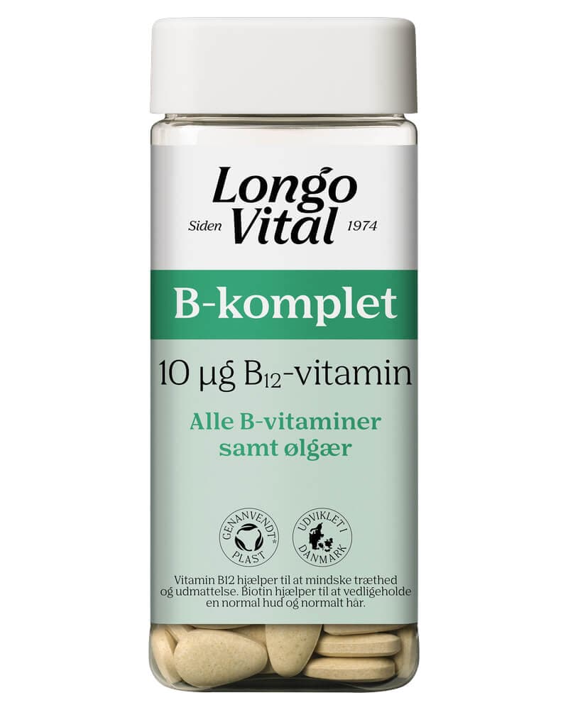 Longo Vital B-Komplet 180 stk.