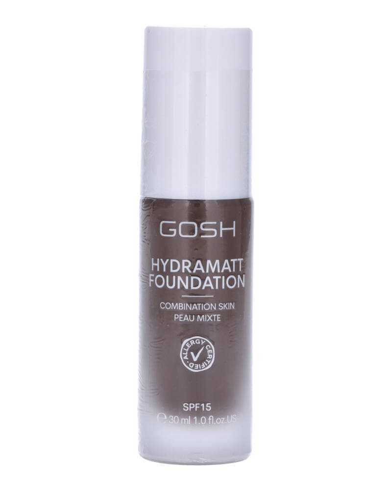 Gosh Hydramatt Foundation Combination Skin Peau Mixte 020N Very Deep 30 ml