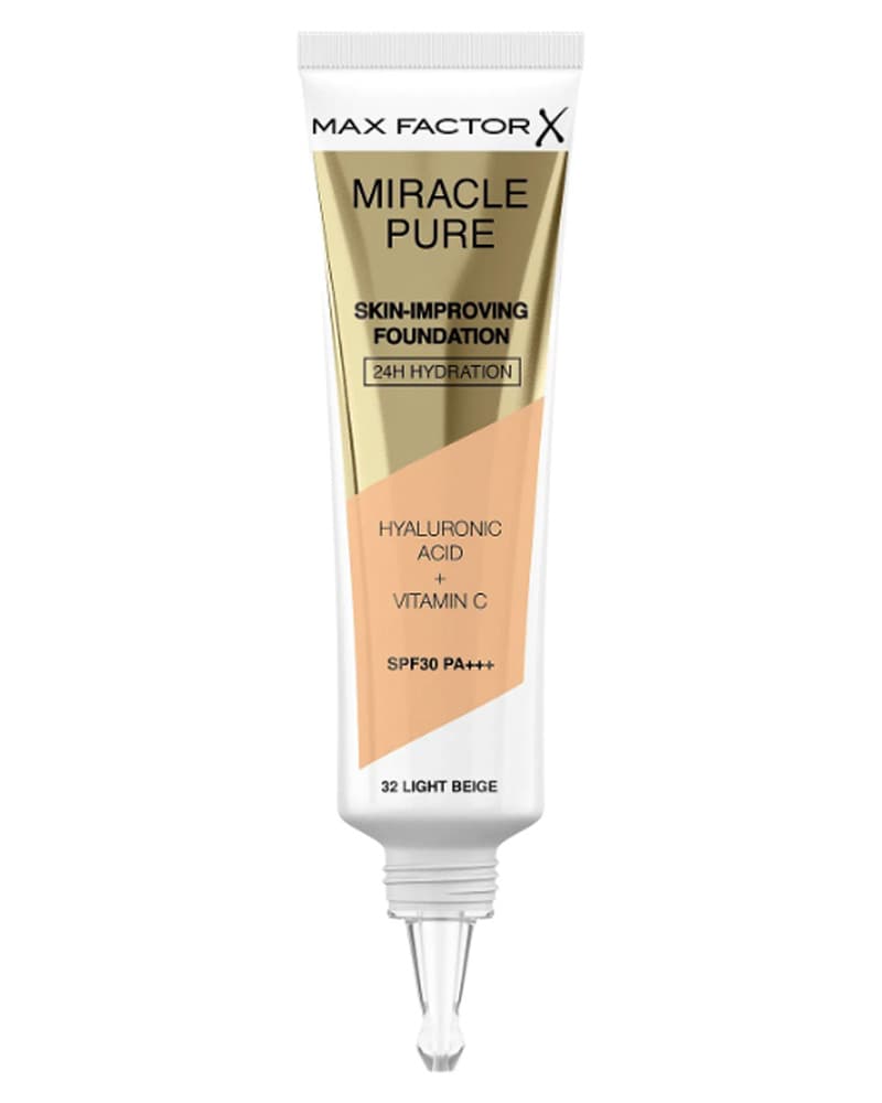 Max Factor Miracle Pure Skin-Improving Foundation 32 Light Beige 30 ml