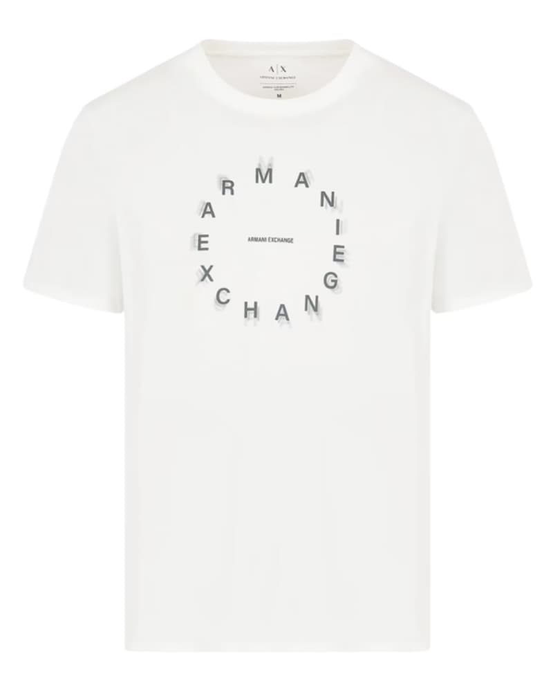 Armani Exchange Men T-Shirt White XXL