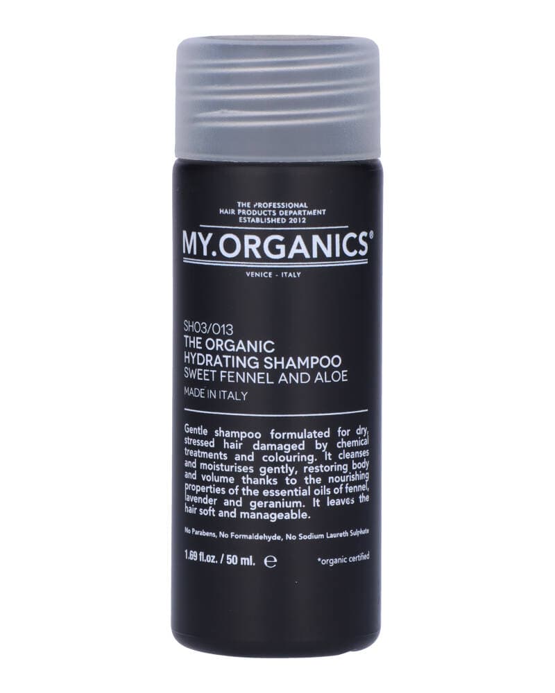 My.Organics The Organic Hydrating shampoo Sweet Fennel And Aloe (U) 50 ml