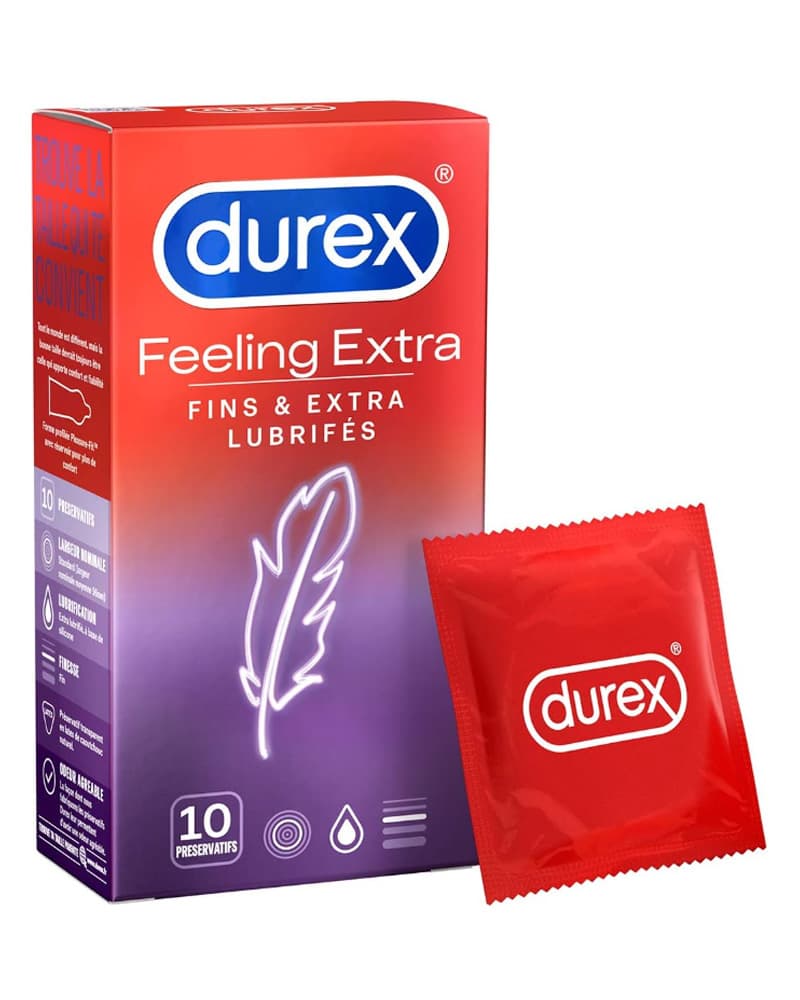Durex Feeling Extra Condoms 10 stk.