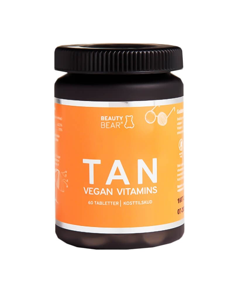 Beauty Bear Tan Vegan Vitamins (U) 60 stk.