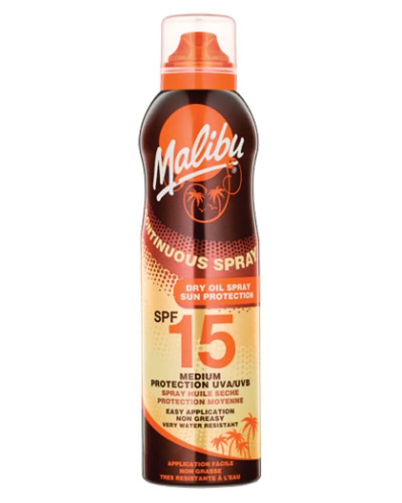 Malibu Continuous Dry Oil Sun Spray SPF 15 (U) (F) 175 ml
