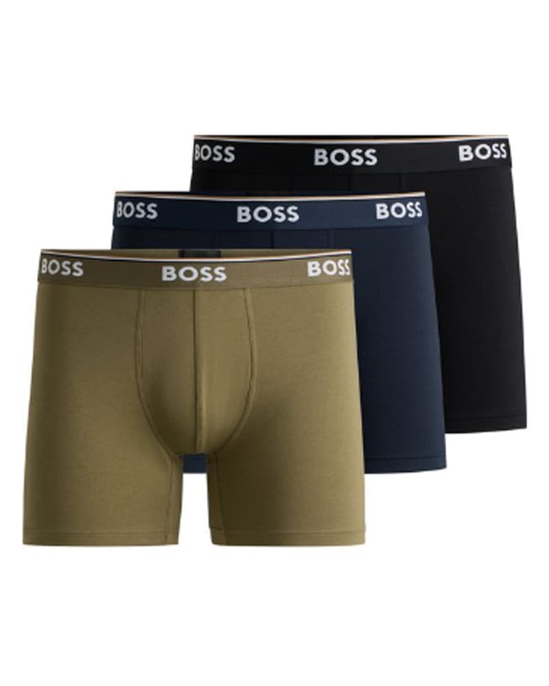 Hugo Boss 3-pack Boxer Brief Boxer Long Str. L 3 stk.