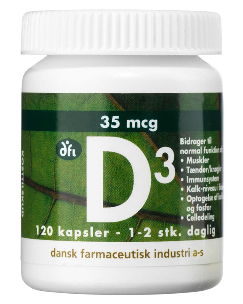 Berthelsen Naturprodukter - D3 35mcg 120 stk.