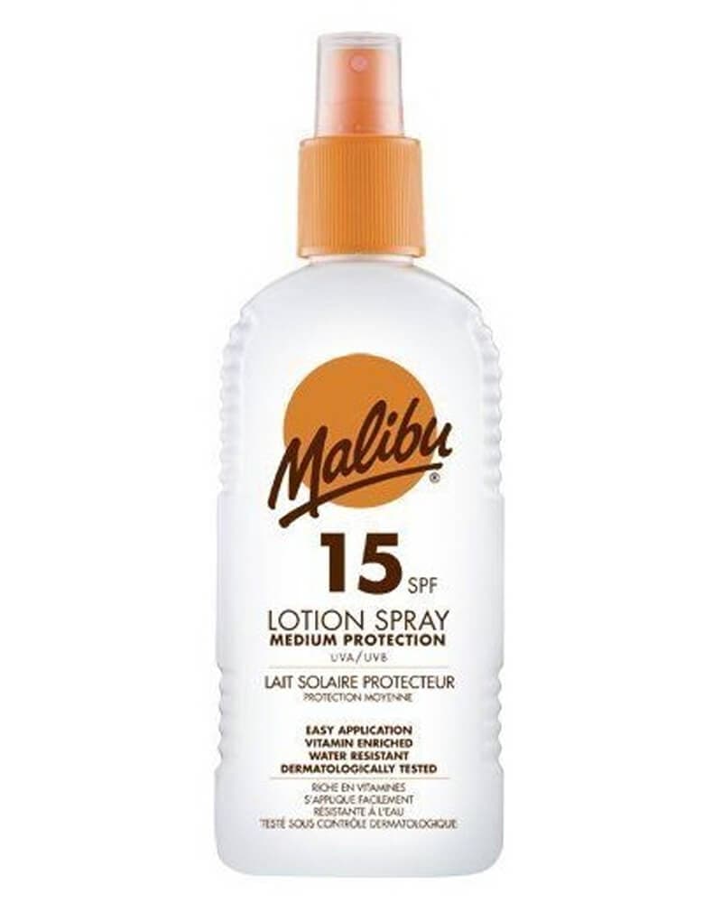 Malibu Sun Lotion Spray SPF 15 (F) 200 ml