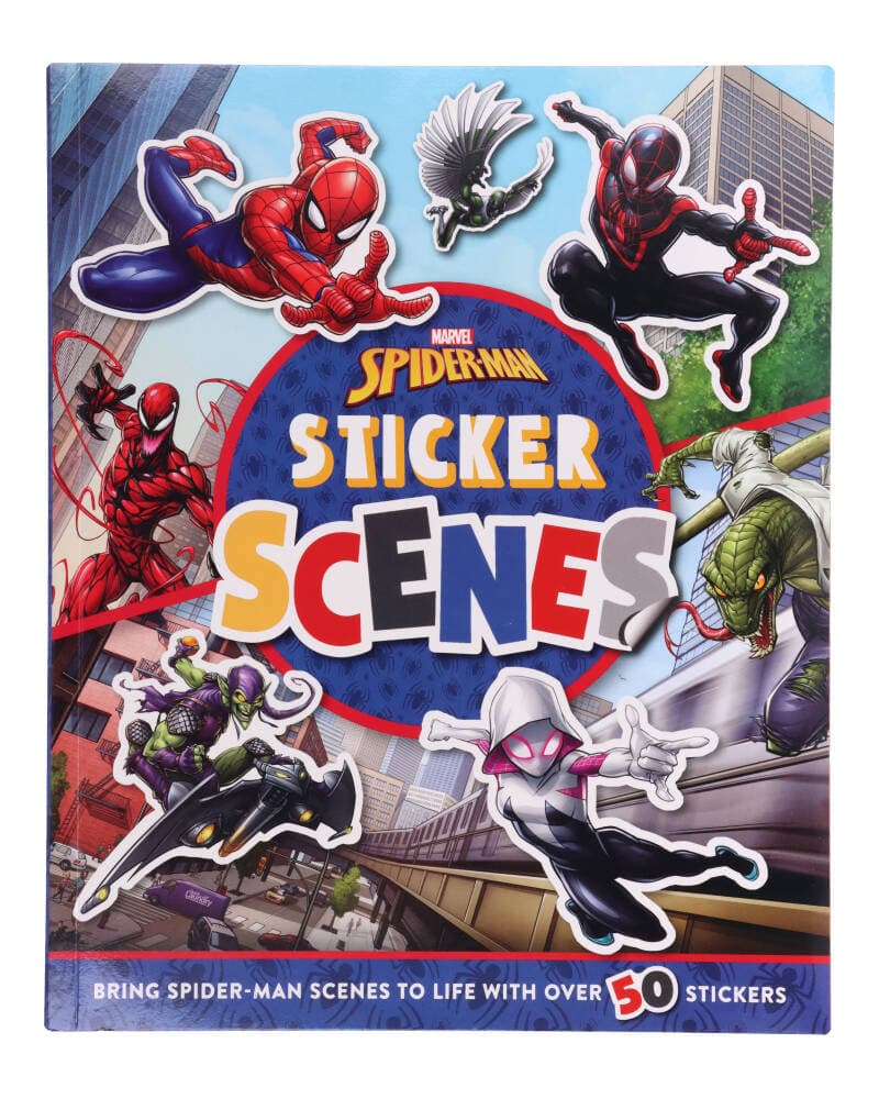 Disney Spiderman Klistermærkebog 50 stk.