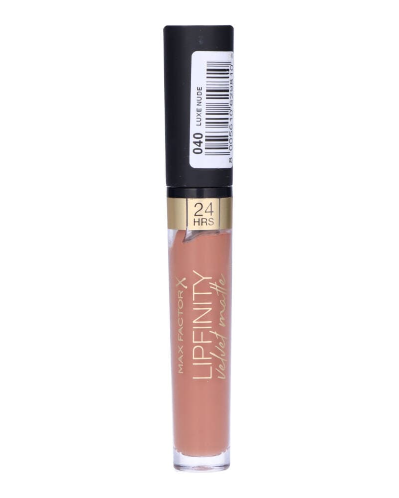 Max Factor Lipfinity Velvet Matte 040 Luxe Nude 3 ml