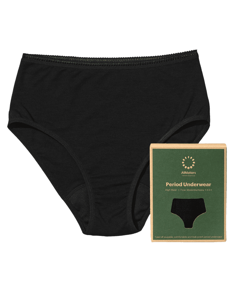 AllMatters Period Underwear High Waist Size Extra Large 1 stk.