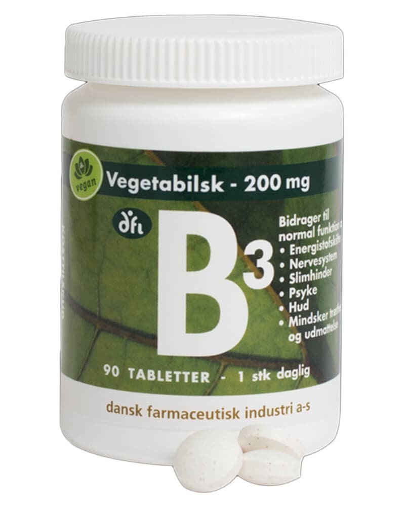 Berthelsen Naturprodukter - B3 200 mg 90 stk.
