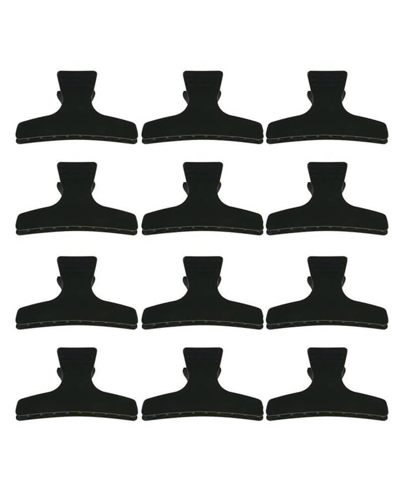 Sibel Croco Hårklemmer 8cm - Ref. P000476 12 stk.