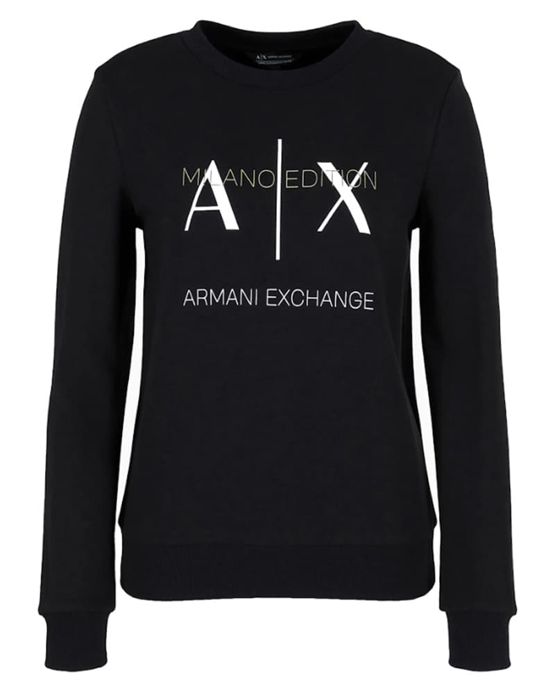 Armani Exchange Woman Sweatshirt Black S