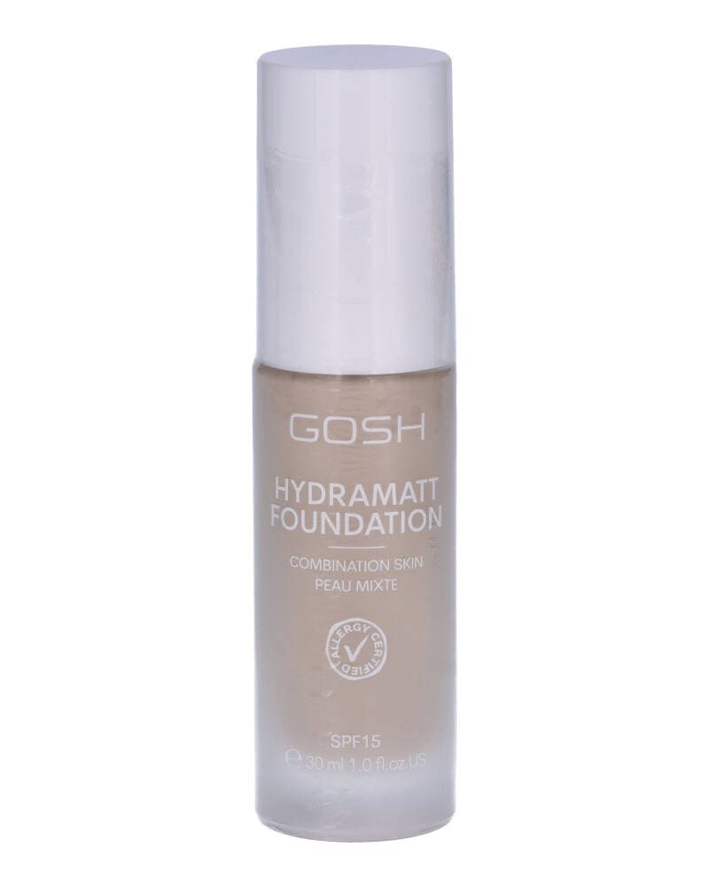Gosh Hydramatt Foundation Combination Skin Peau Mixte 002N Very Light 30 ml