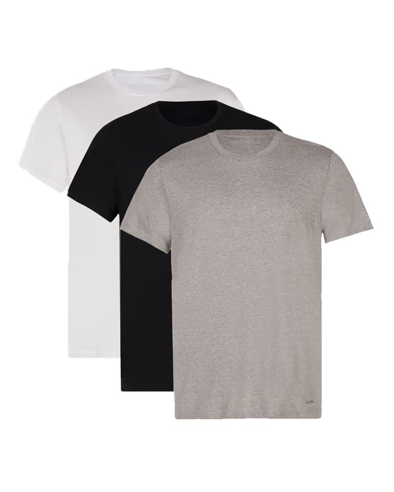 Calvin Klein Classic Fit Crew Neck T-shirt 3-Pack Str. XL