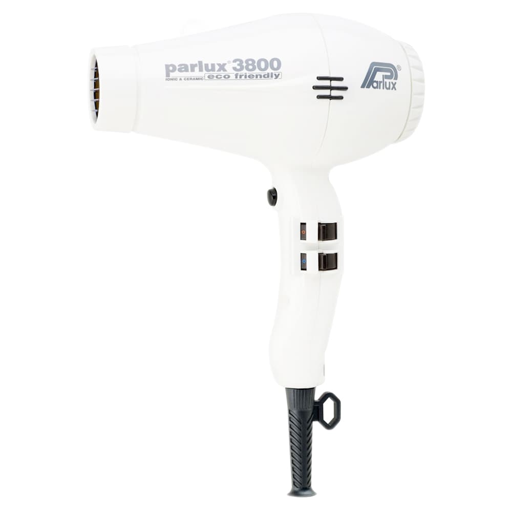 Parlux 3800 Ceramic & Ionic Eco Friendly Hvid
