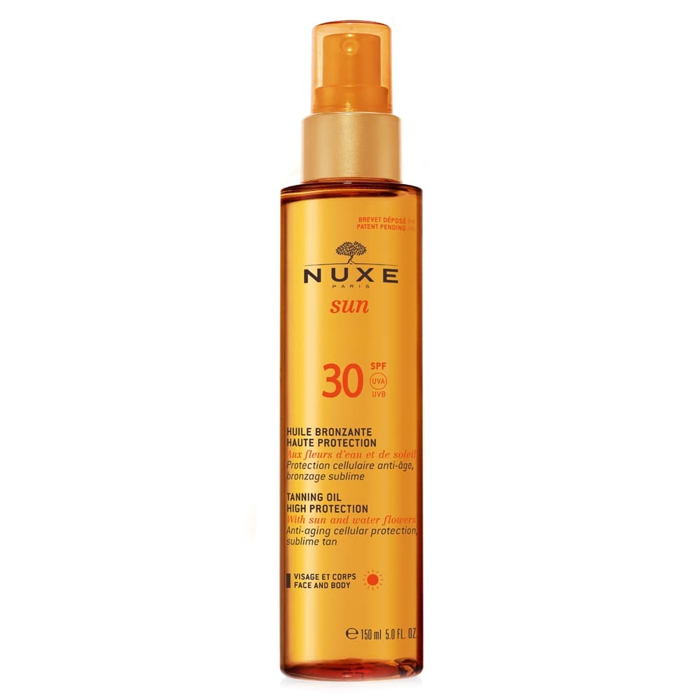 Nuxe Sun Tanning Oil High Protection SPF 30 150 ml