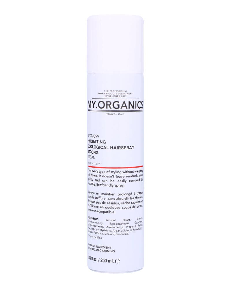 My.Organics The Organic Hydrating Ecological Hairspray Strong 250 ml