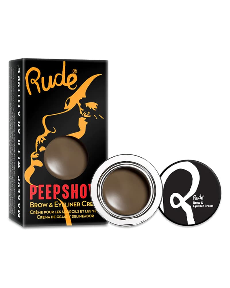 Rude Cosmetics Peep Show Brow & Eyeliner Cream One On One 88036 (U) 3 g