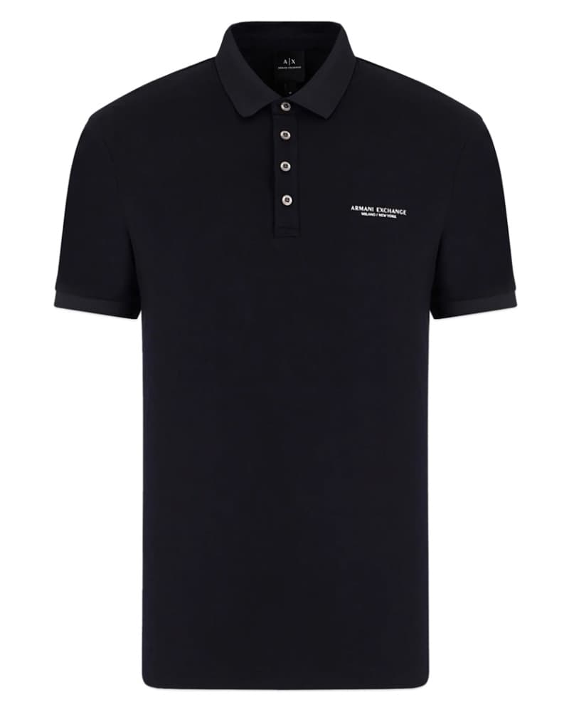 Armani Exchange Man Polo Shirt Sort L