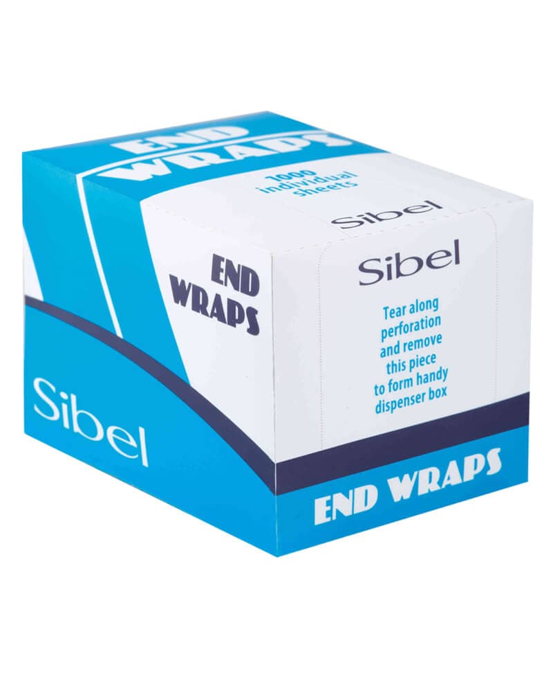 Sibel End Wraps Wave Tex Spidspapir - Ref. P002748 1000 stk.