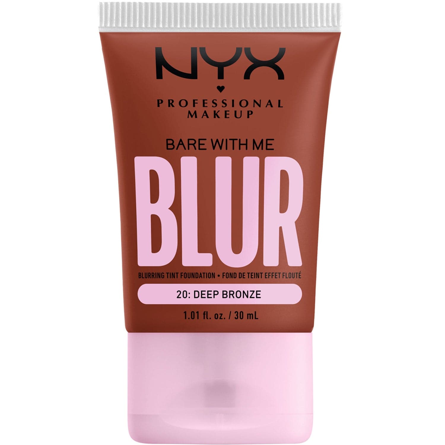 NYX Professional Makeup Bare With Me Blur Tint Foundation 20 Deep Bronze - 30 ml