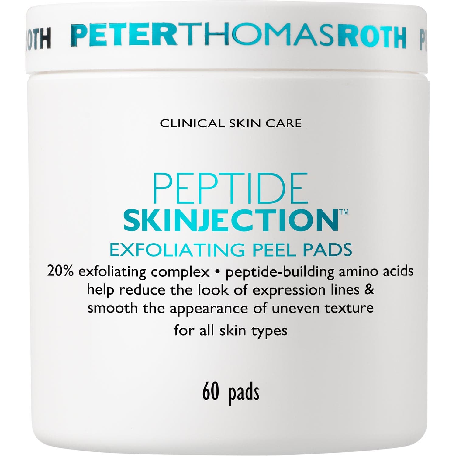 Peter Thomas Roth Peptide Skinjection™ Exfoliating Peel Pads 60 pcs
