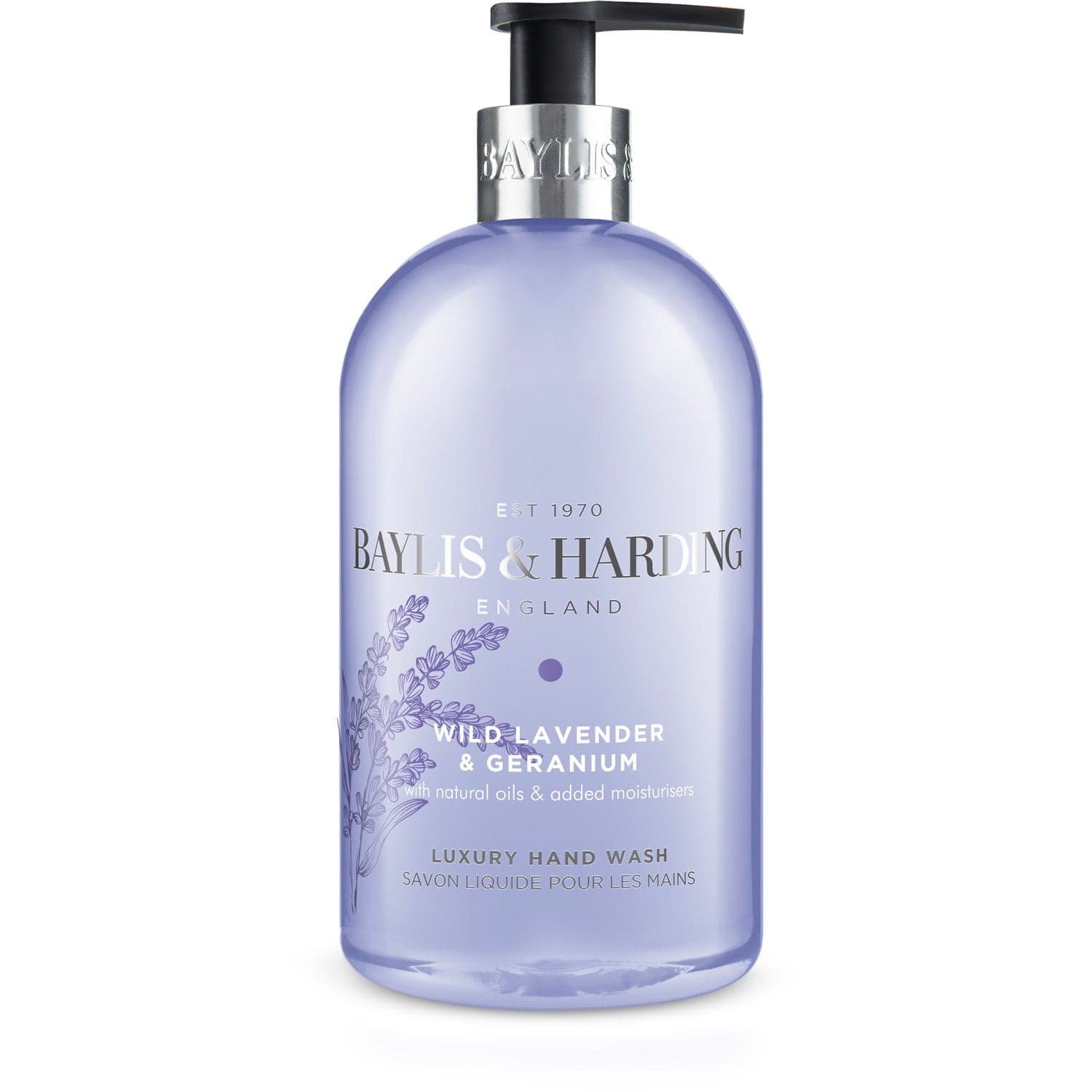 Baylis & Harding Signature Hand Wash Wild Lavender & Geranium - 500 ml