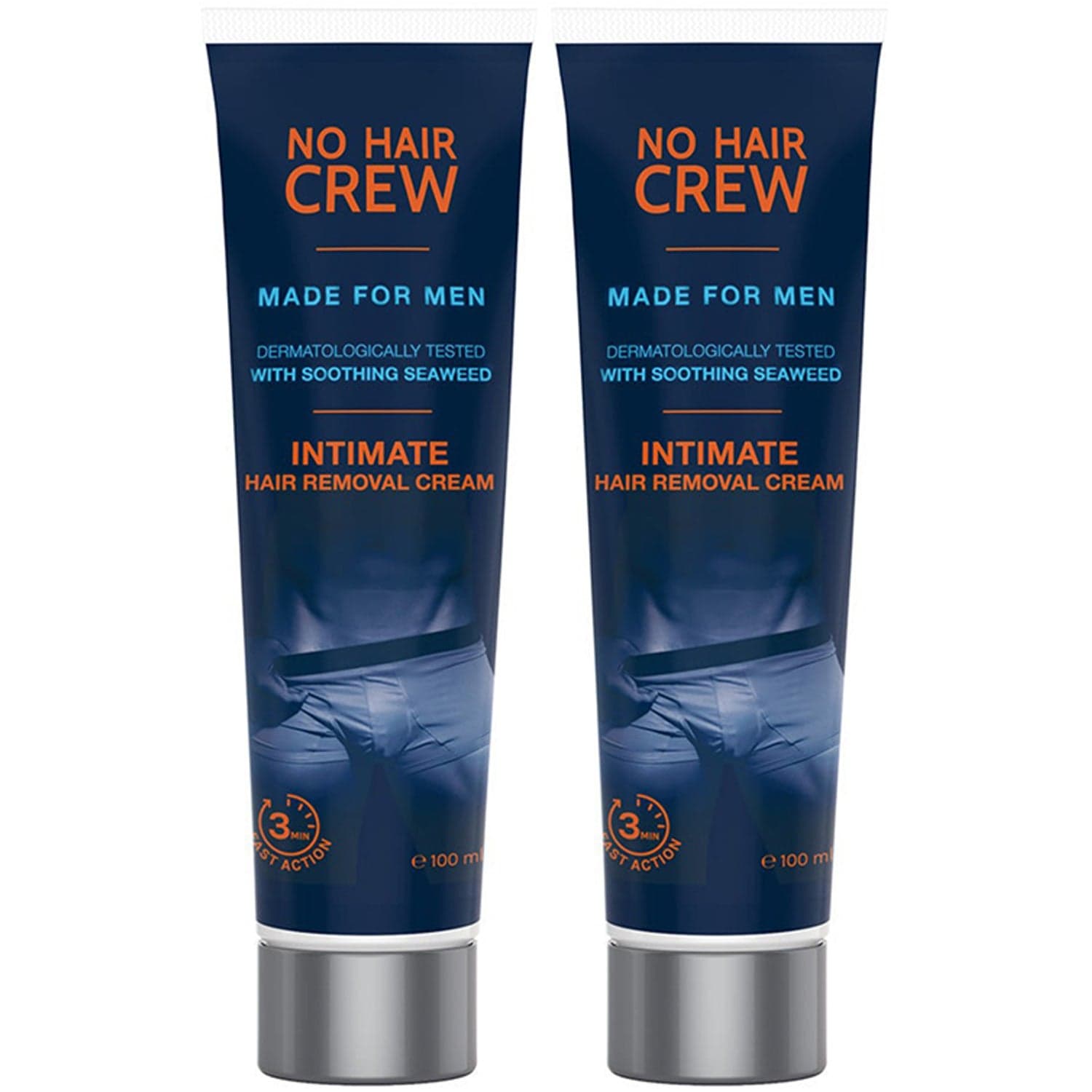 No Hair Crew Intimate Hair Removal Cream Duo