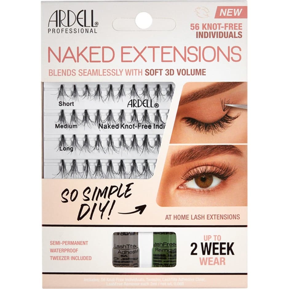 Ardell Naked Lashes DIY Eyelash Extensions - 56 pcs