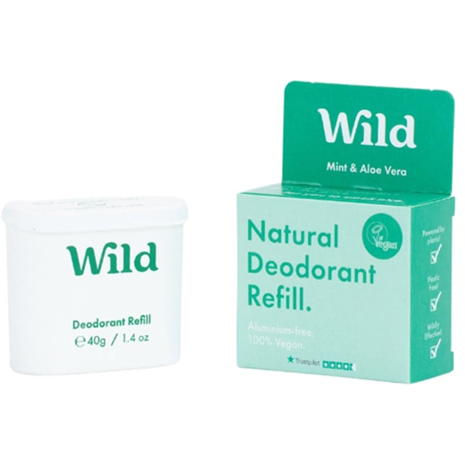 Wild Deo Mint & Aloe Vera Refill Unisex - 40 g