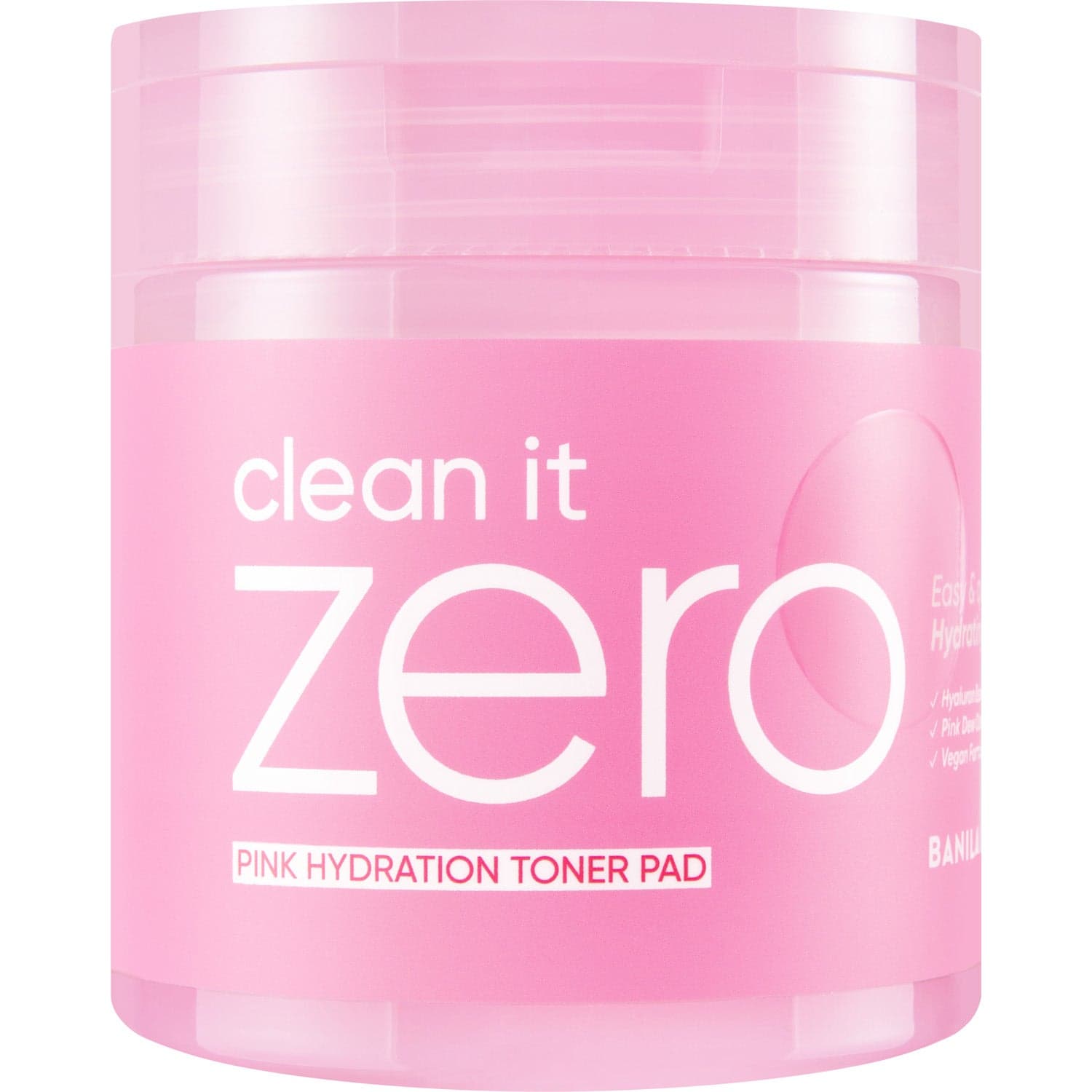 Banila Co Clean It Zero Pink Hydration Toner Pad 70 pcs - 235 ml