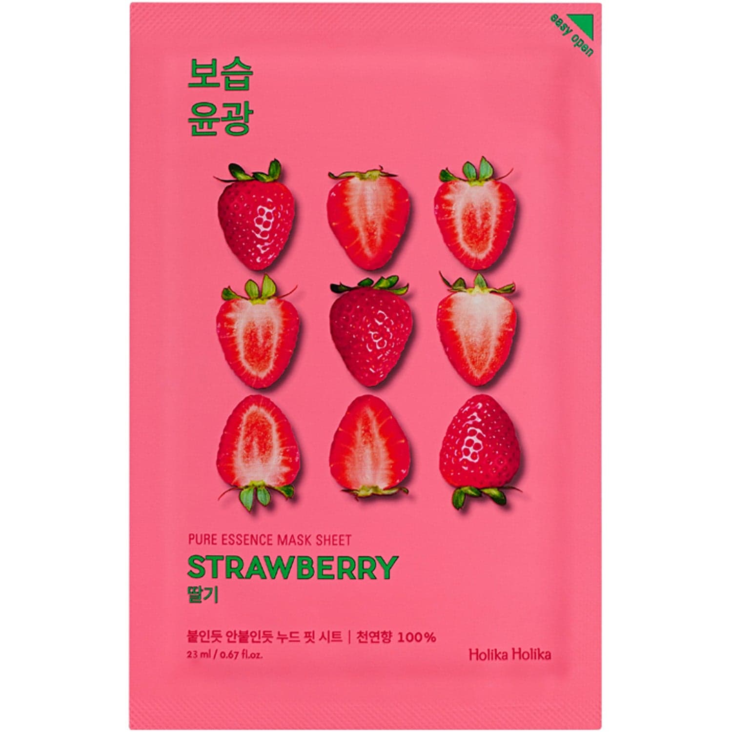 Holika Holika Pure Essence Sheet Mask Strawberry - 20 ml