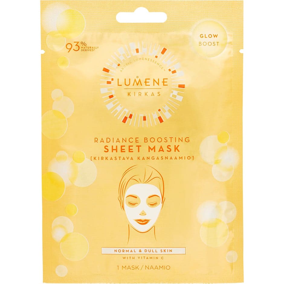 Lumene Radiance Boosting Sheet Mask - 1 pcs
