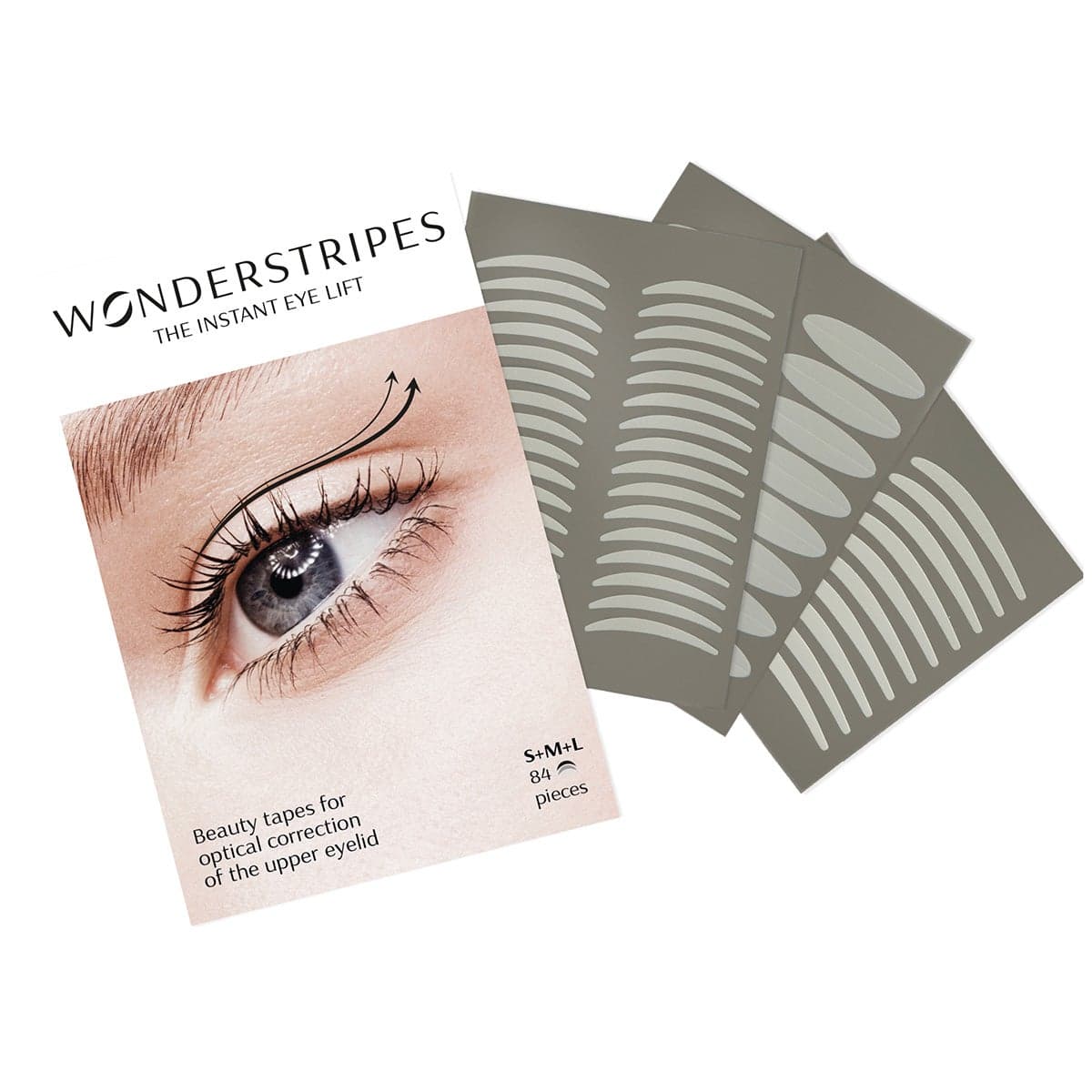 Wonderstripes The Instant Eye Lift Without Surgery Small + Medium + Large - 84 pcs