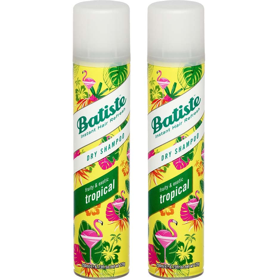 Batiste Dry Shampoo Tropical Duo 2 x Dry Shampoo 200ml - 400 ml