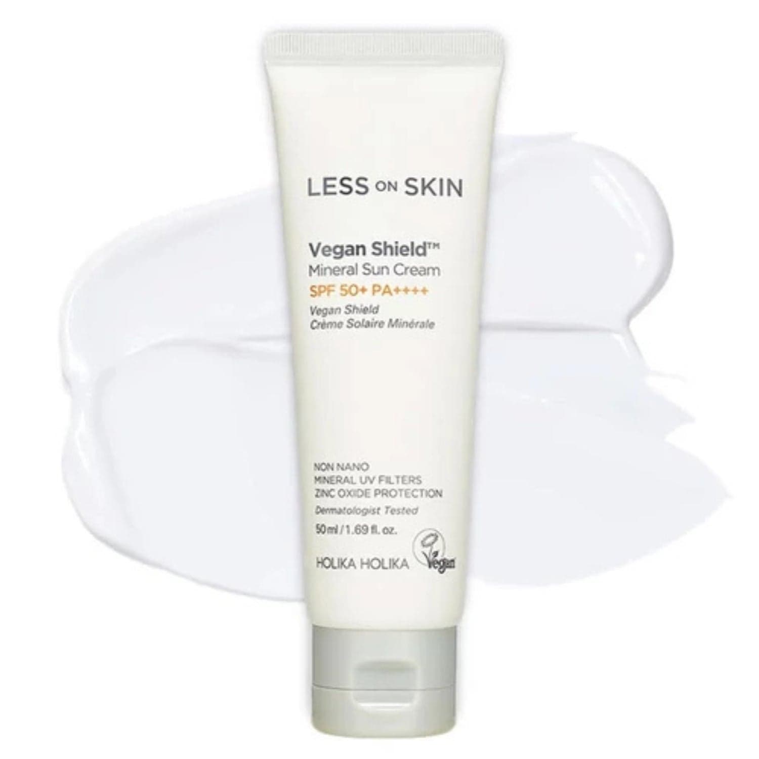 Holika Holika Less On Skin Vegan Shield Mineral Sun Cream SPF50+ 50 ml