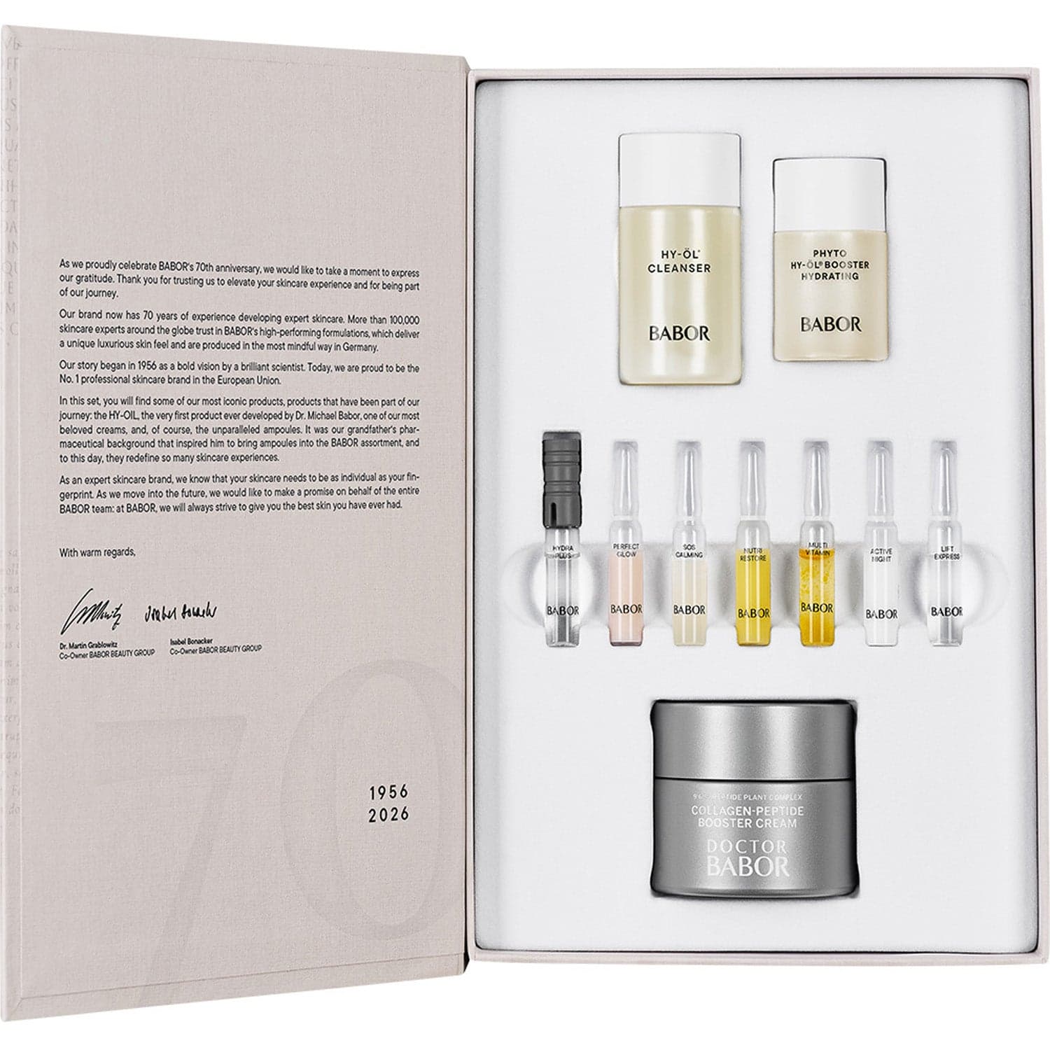 Babor 70 Anniversary Set 50+30+14+50 ml - 144 ml