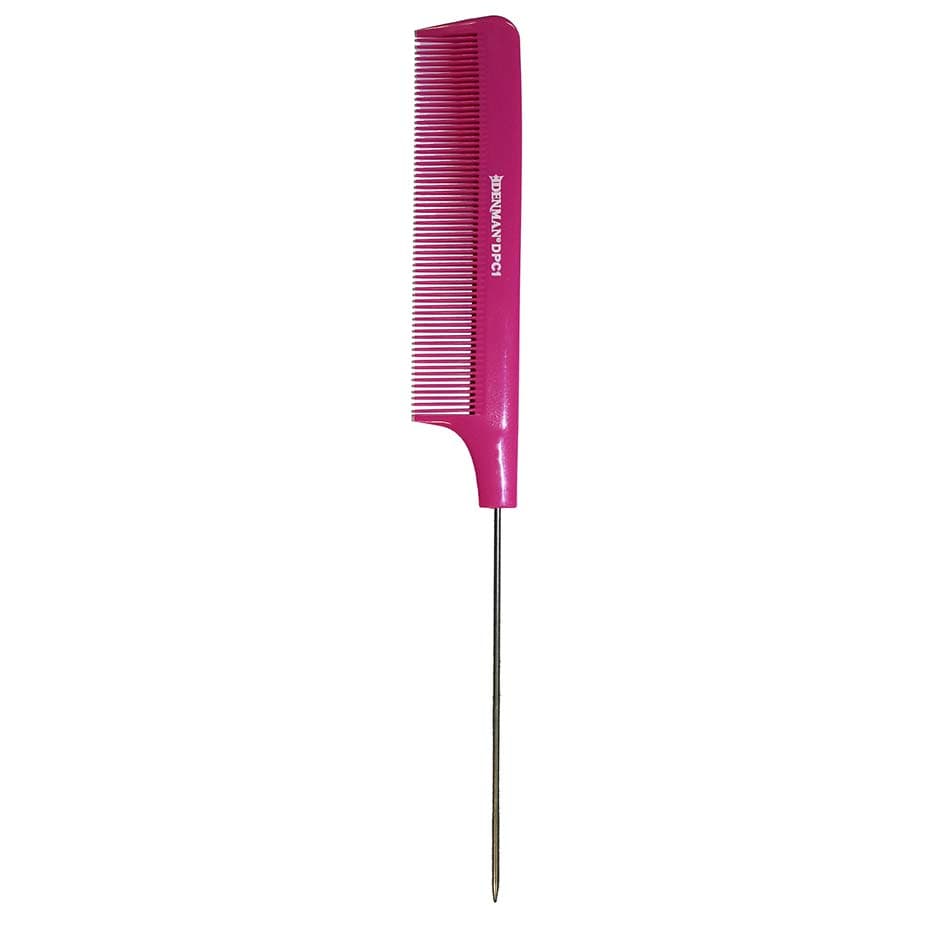 Denman DPC1 Pin Tail Comb Pink 1 pcs
