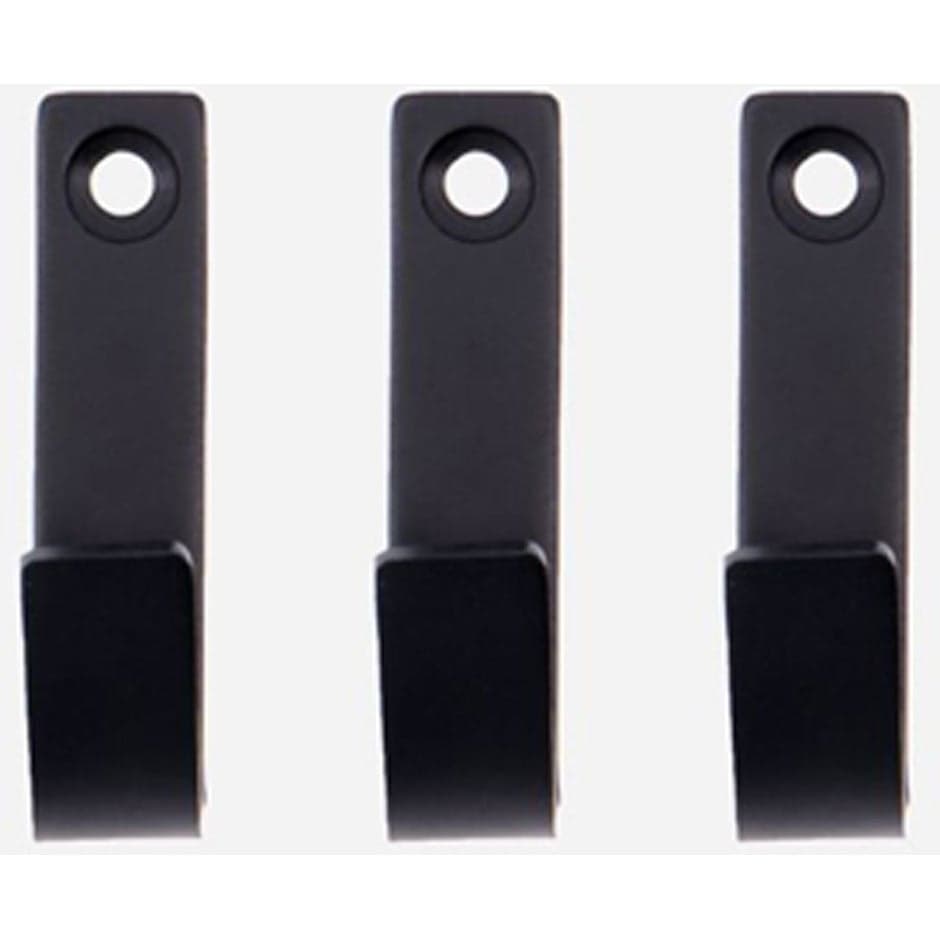 Meraki Krok Borstad svart finish - 3 pcs