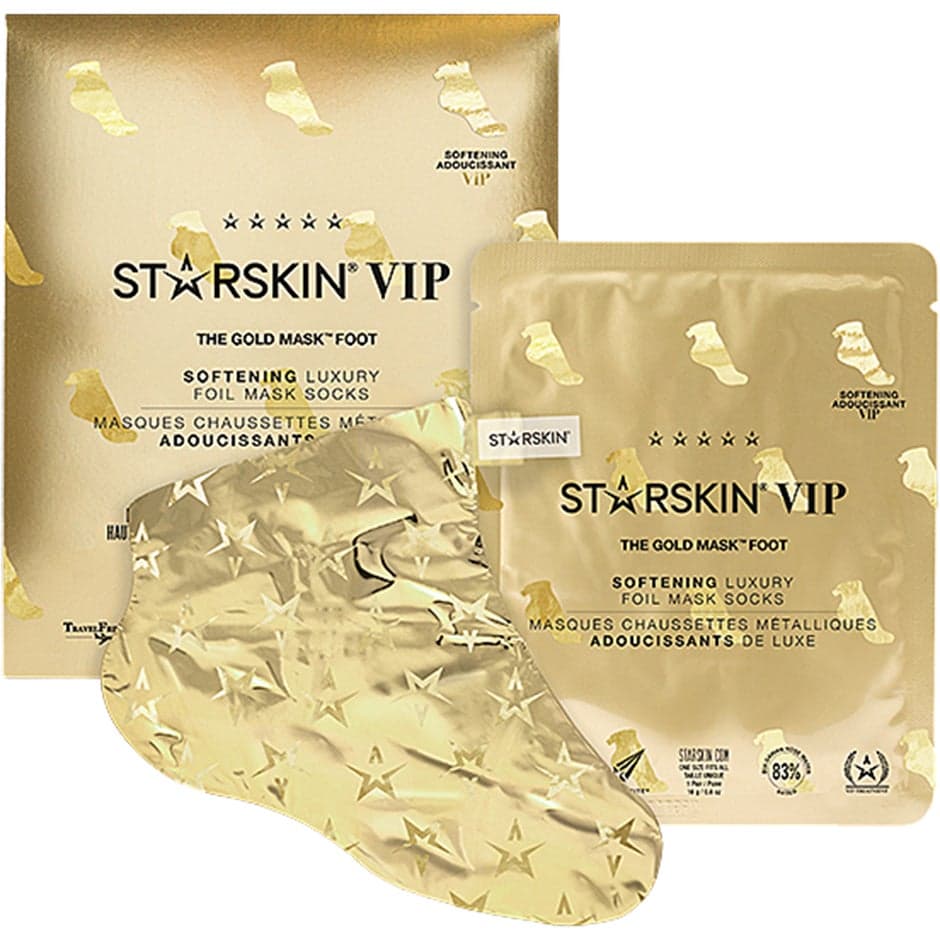 Starskin The Gold Mask Foot Foot Softening Luxury Foil Mask Socks - 16 g