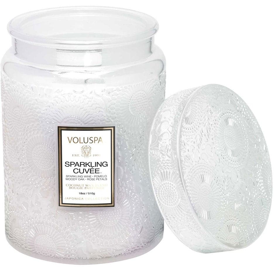 Voluspa Large Jar Candle Sparkling Cuvée 100h - 455 g