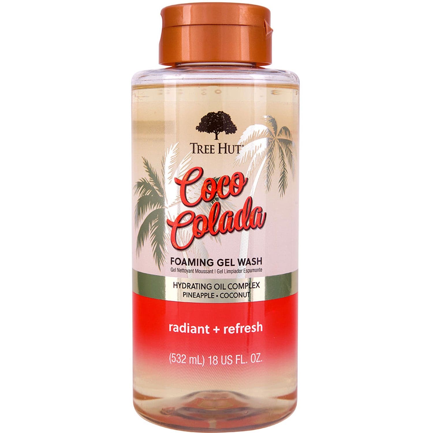 Tree Hut Foaming Gel Wash Coco Colada - 532 ml