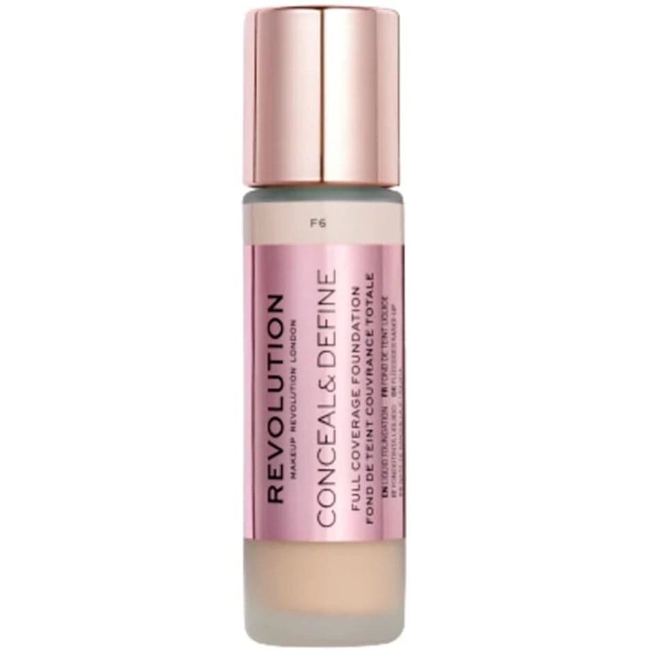 Makeup Revolution Conceal & Define Foundation F6 - 23 ml