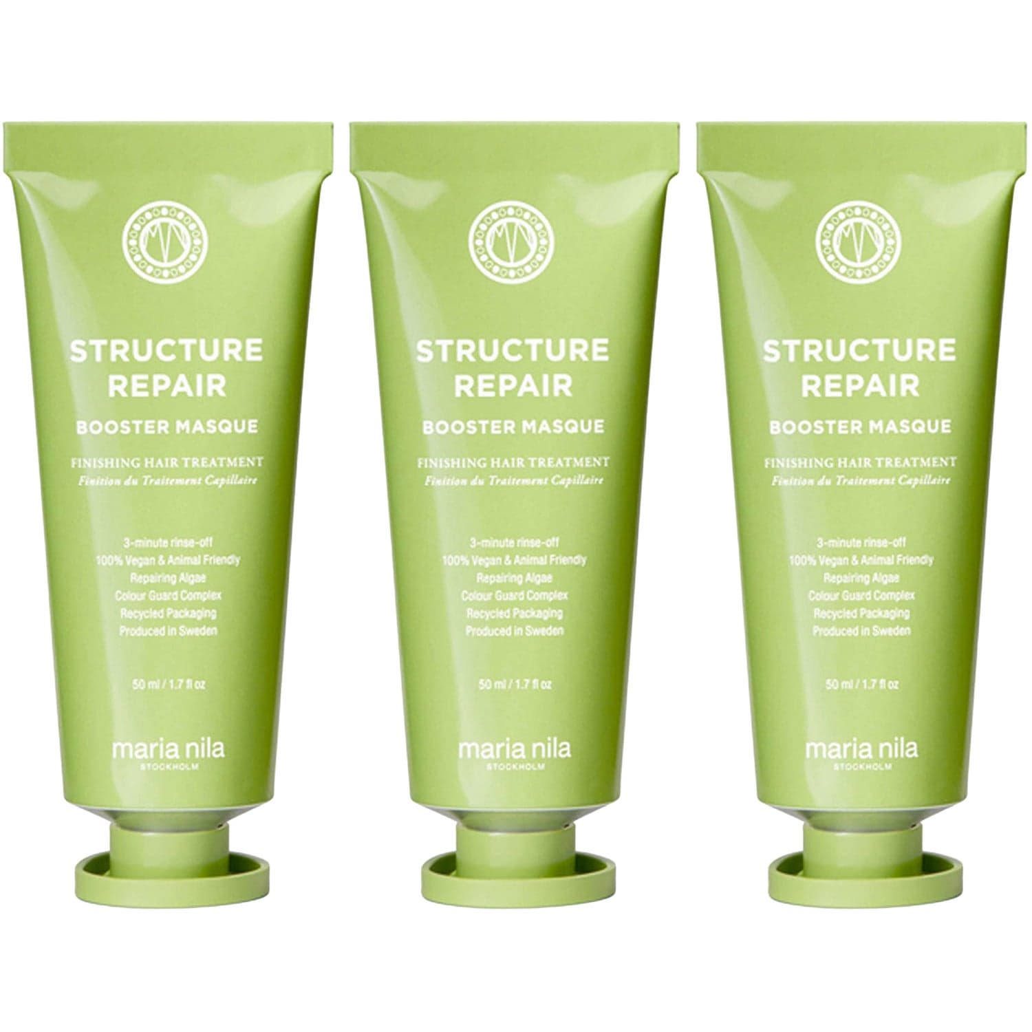 Maria Nila Structure Repair Trio 3x50ml Booster Masque - 150 ml