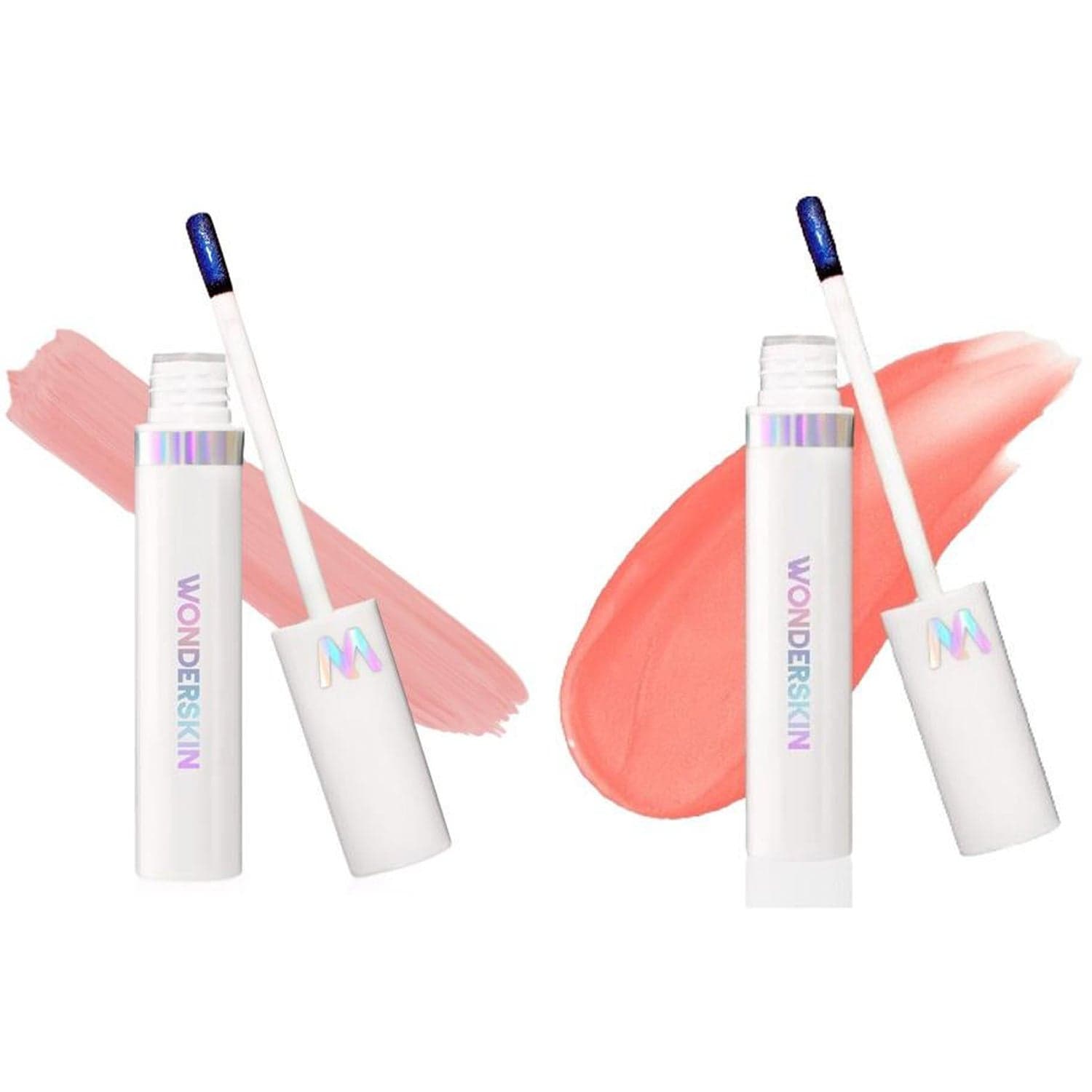 Wonderskin Wonder Blading Lip Stain Masque Light Rose & Coral Set