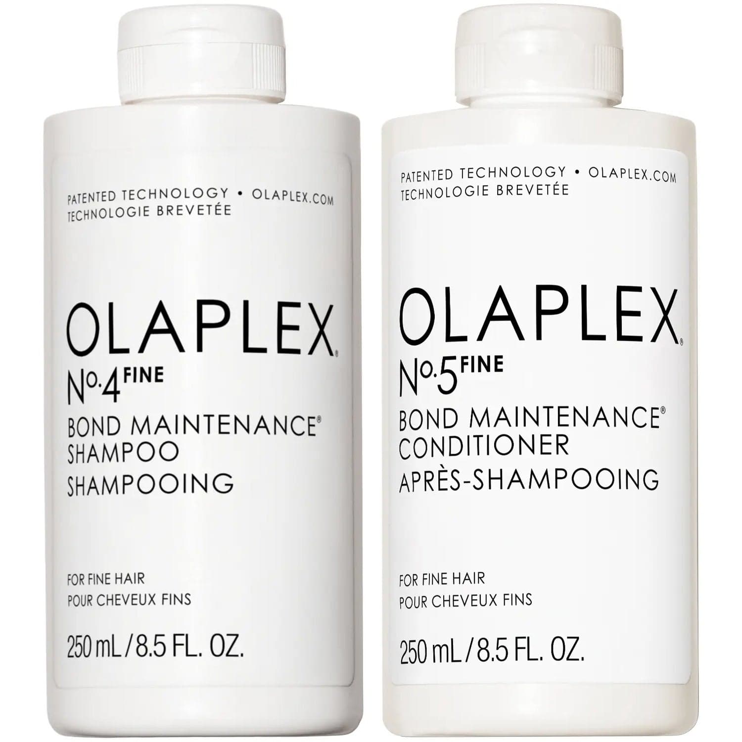 Olaplex No. 4 Fine Bond Maintenance Set Shampoo 250 ml & Conditioner 250 ml - 500 ml