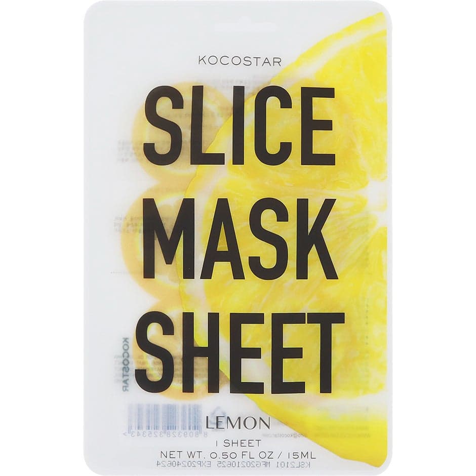Kocostar Slice Mask Lemon 6 slices - 15 ml