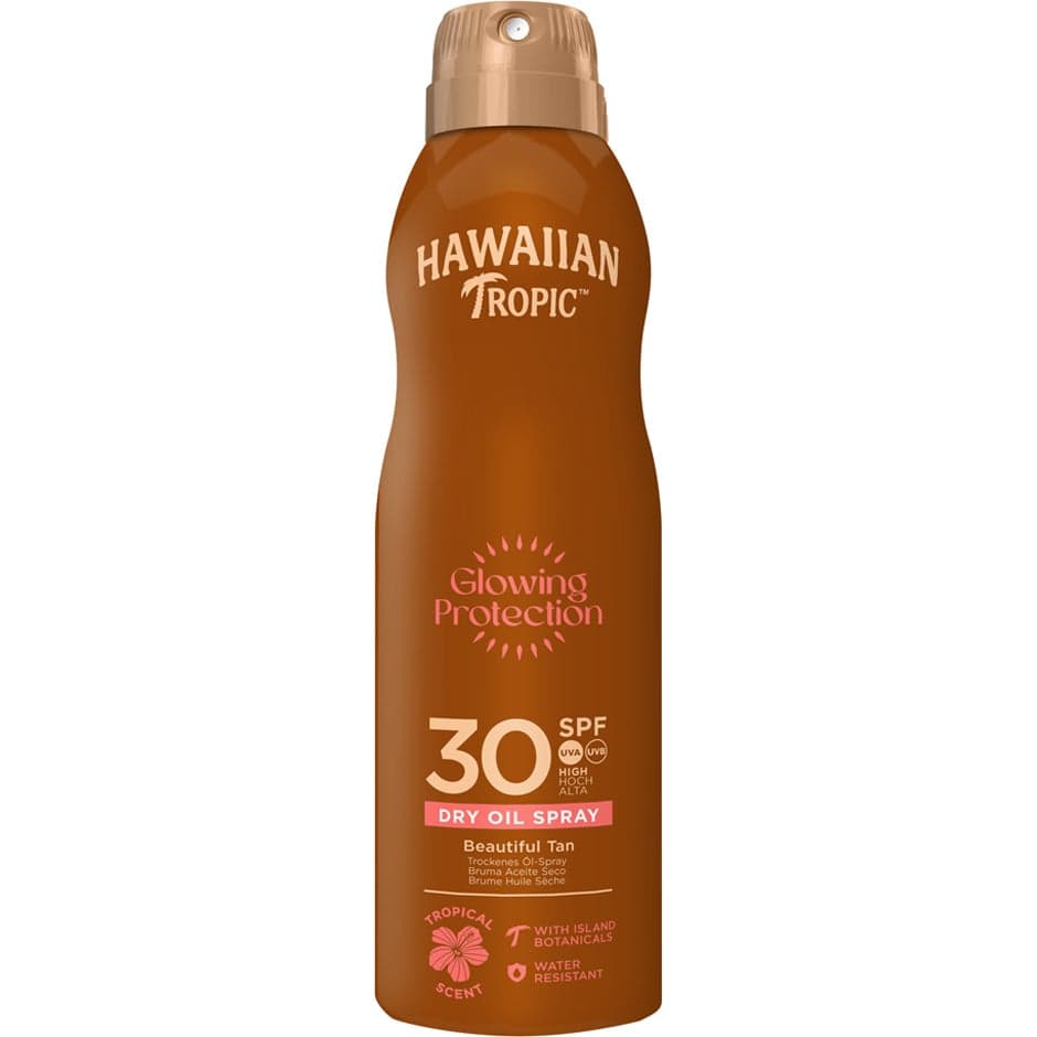Hawaiian Tropic Glowing Protection Dry Oil spray SPF30 - 180 ml